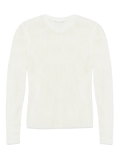 Helmut Lang ribbed long-sleeve top