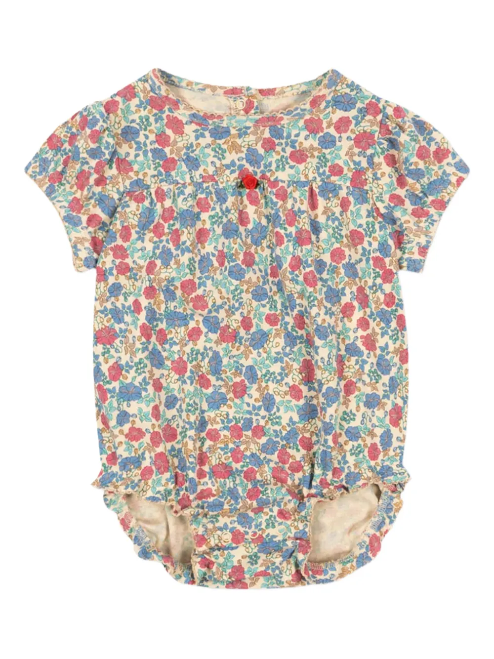 Konges Sløjd Jada floral-print bodysuit | Blue | Image 1