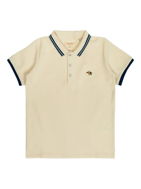 Konges Sløjd Florian contrast collar polo shirt 