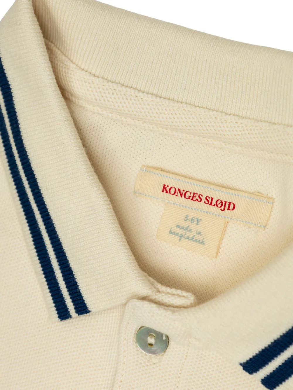 KONGES SLØJD FLORIAN CONTRAST COLLAR POLO SHIRT 