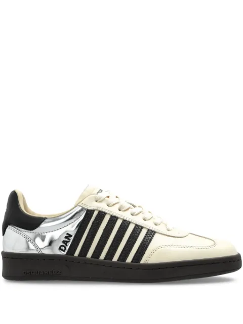 DSQUARED2 panelled leather sneakers