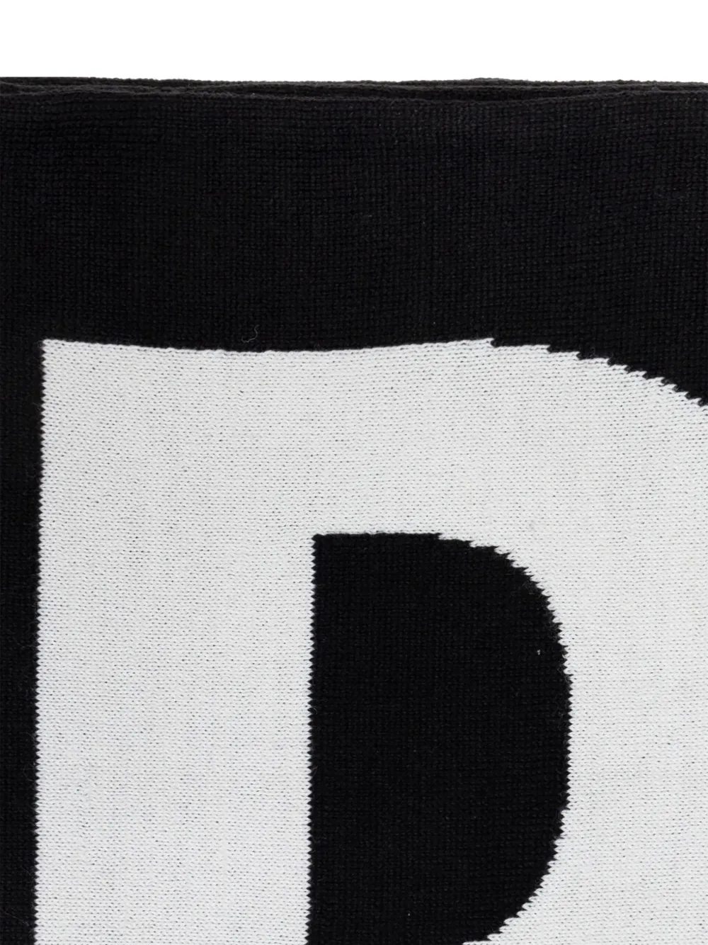 DSQUARED2 Strickschal mit Logo-Verzierung | Image 2