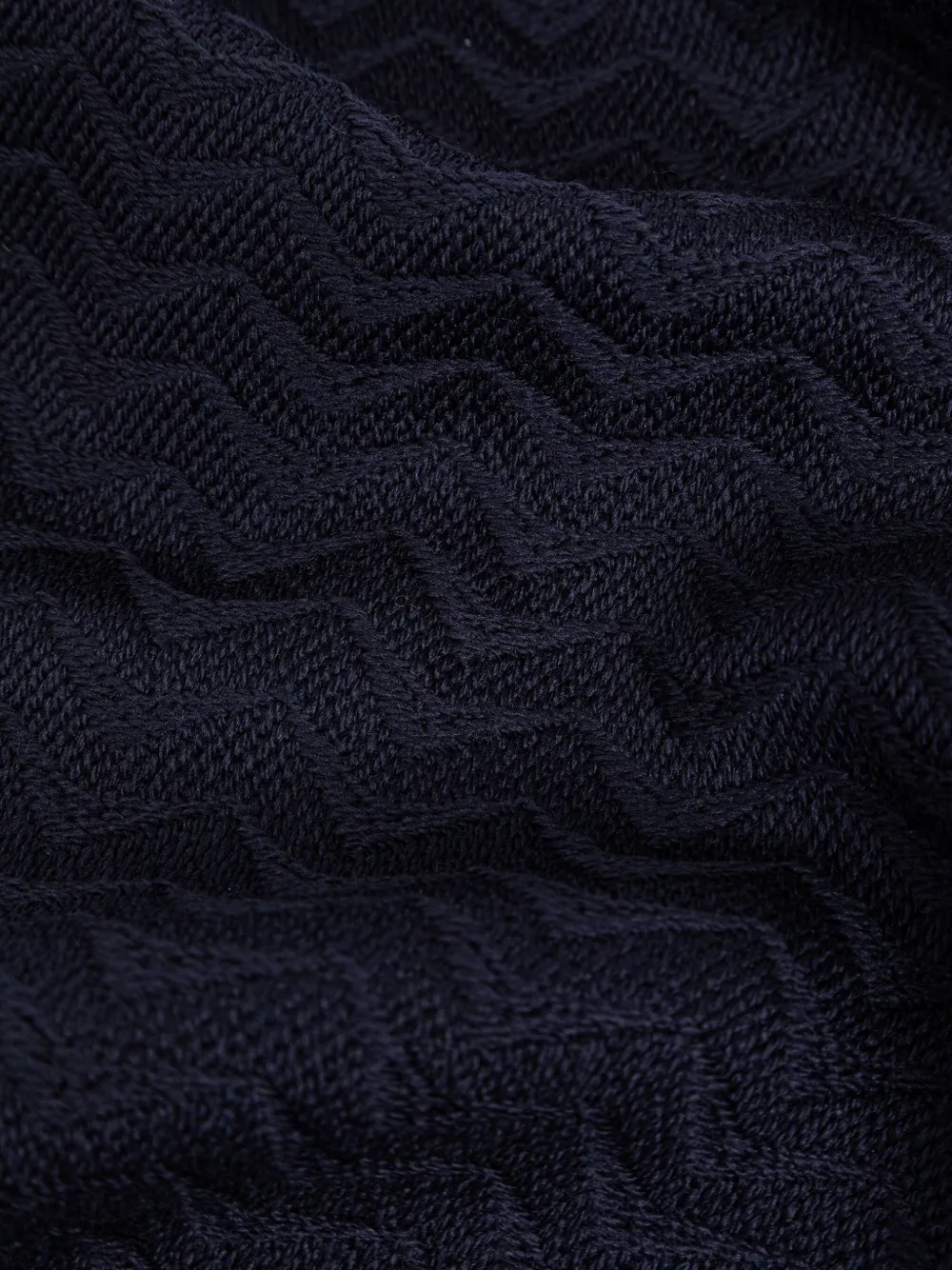 Giorgio Armani Wollen sjaal Blauw