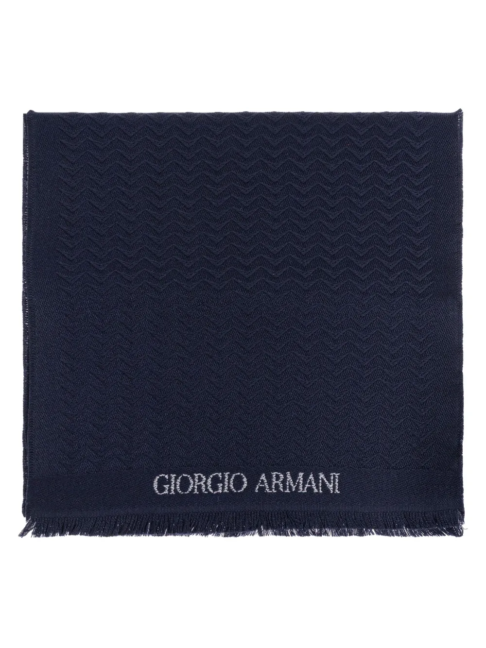 Giorgio Armani wool scarf | Blue | Image 1