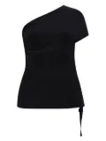 Helmut Lang one-shoulder top - Black