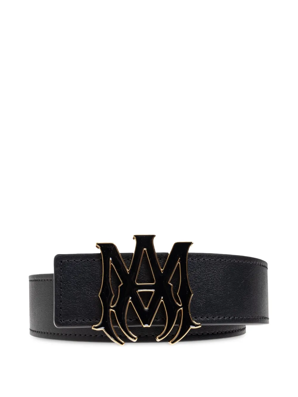 AMIRI reversible leather belt - ブラック AMIRI reversible leather belt - ブラック