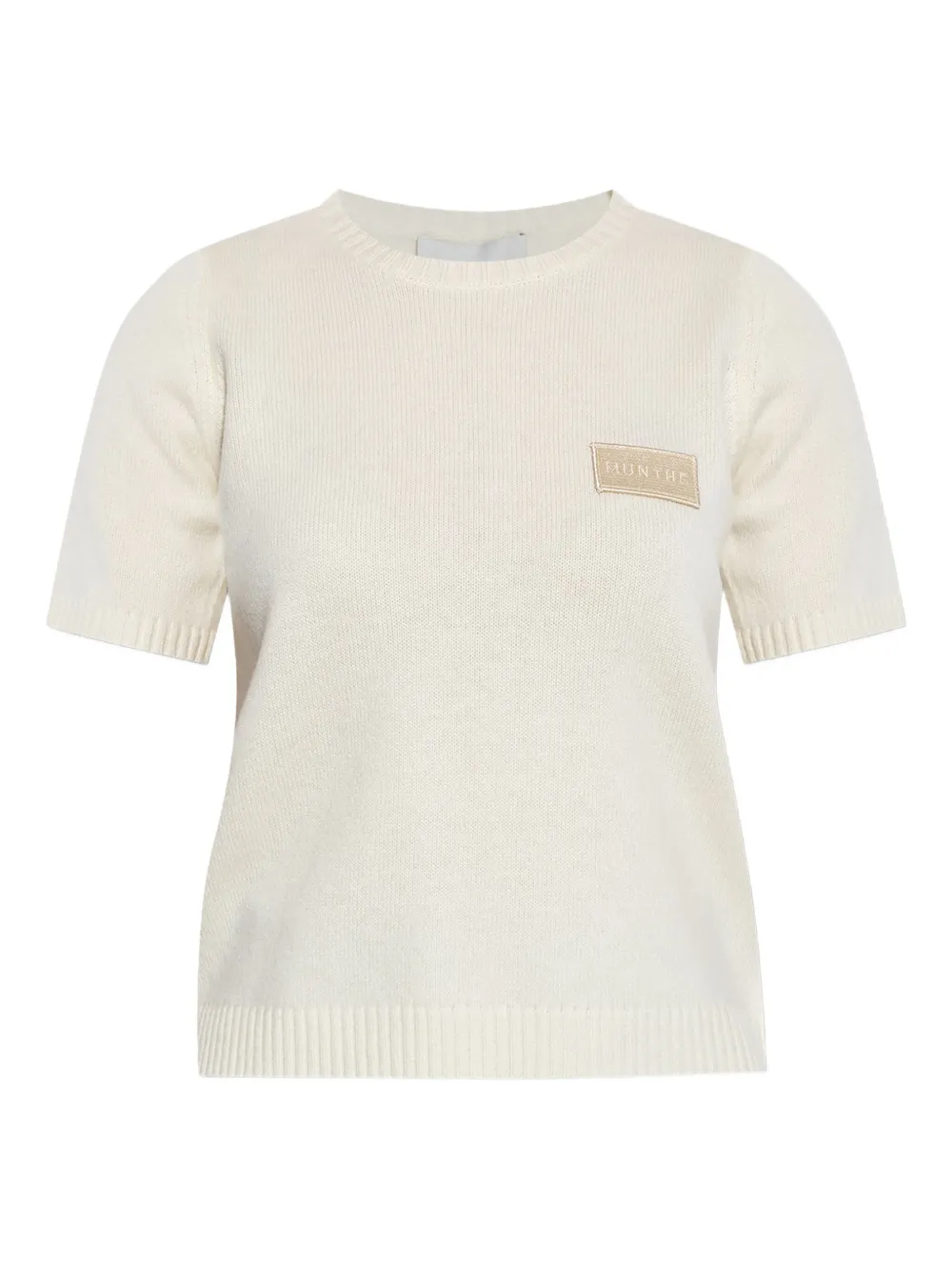 wool-cashmere blend t-shirt