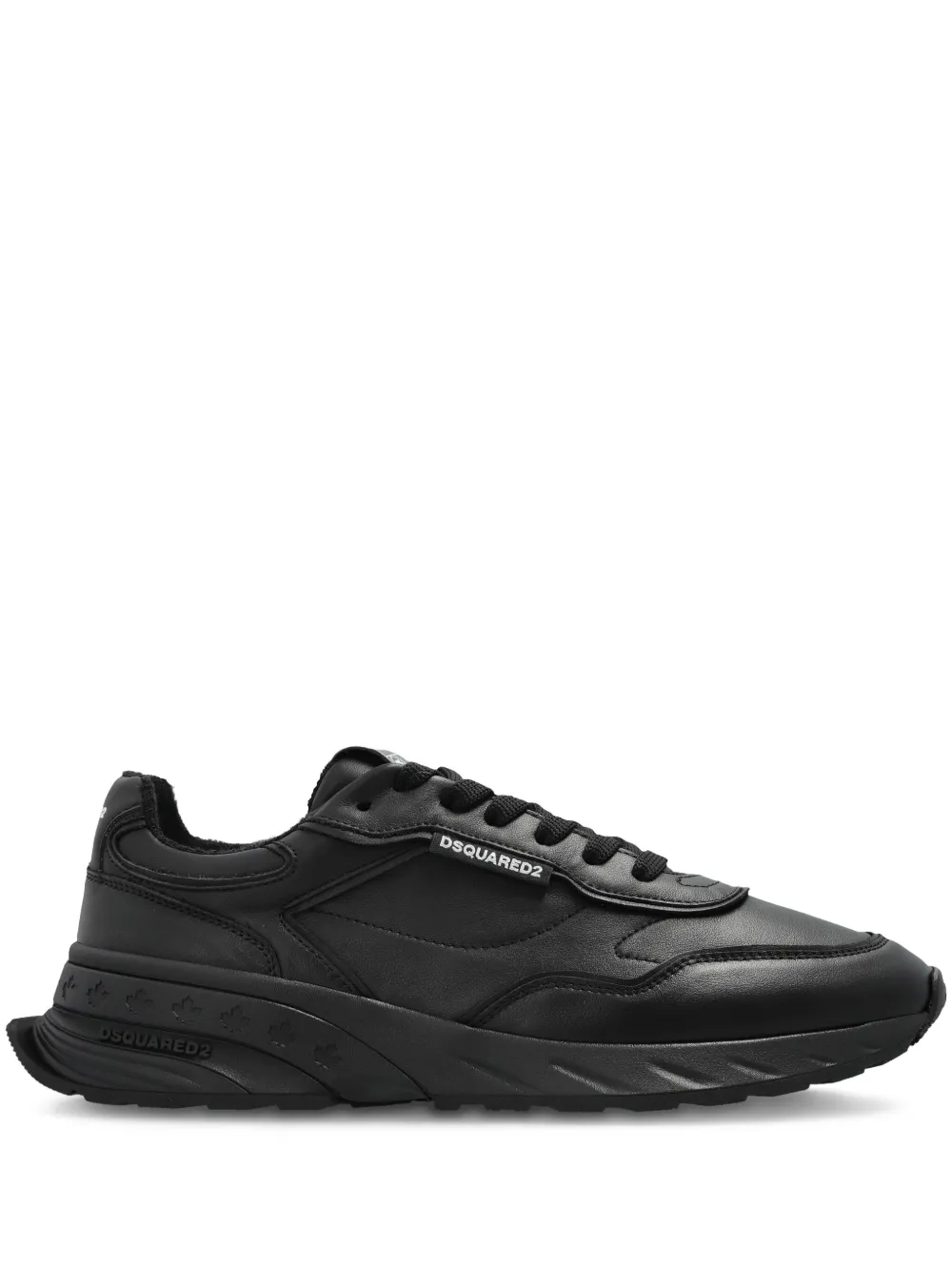 DSQUARED2 Sprinter leather sneakers Black