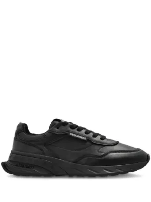 Dolce & Gabbana Portofino Sneakers | Black | FARFETCH IN