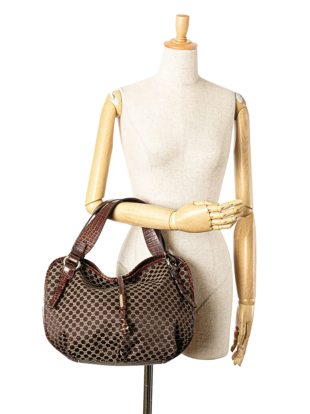 Céline Pre-Owned 2008 Macadam Canvas Bittersweet hobo bag | Estilos de archivo | Image 2