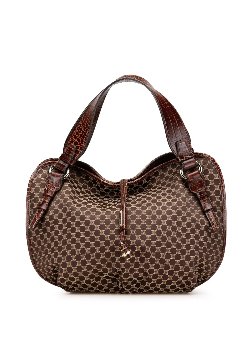 Céline Pre-Owned 2008 Macadam Canvas Bittersweet hobo bag | marrón | Image 1