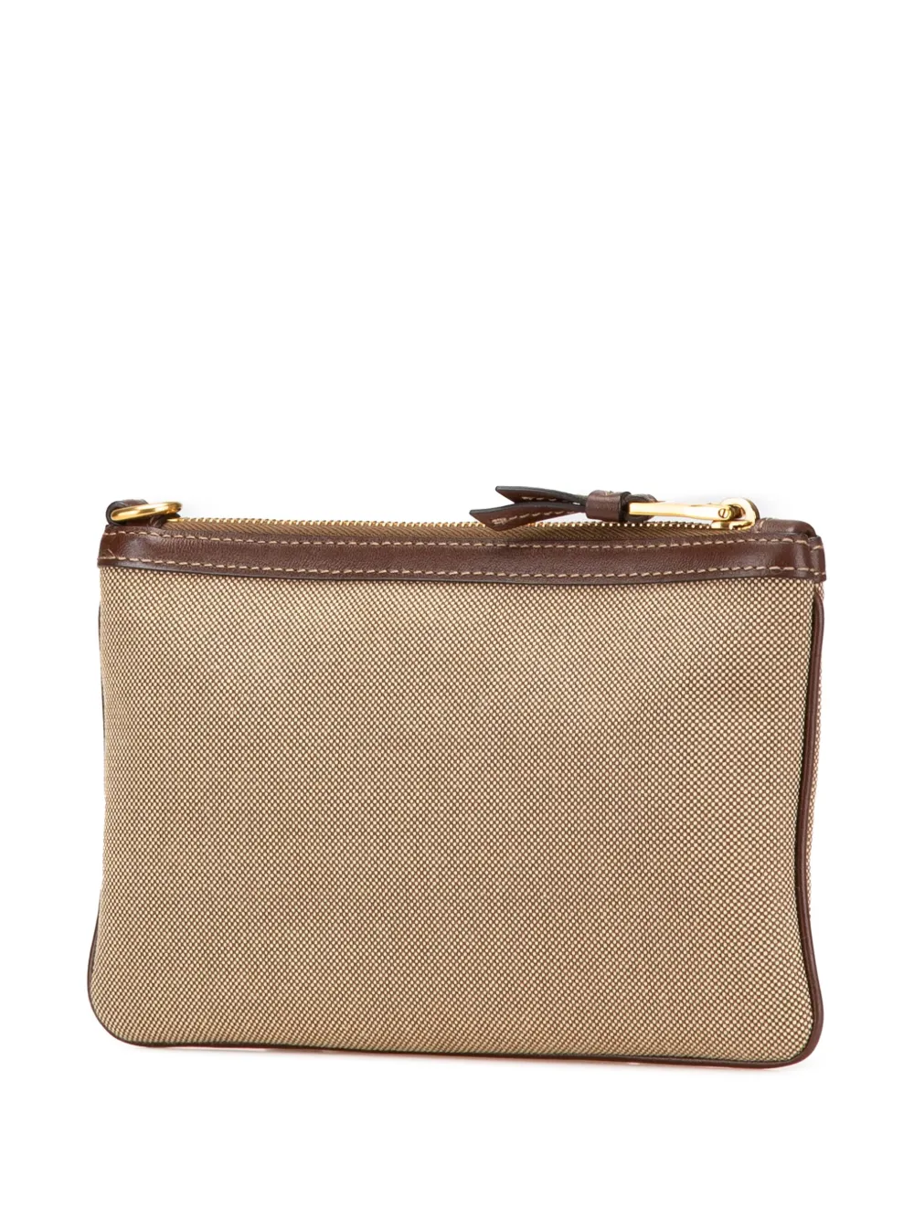 Prada Pre-Owned bolsa de mano de lona con logo 2013-2024 | Image 2