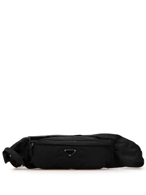 Prada Pre-Owned 2013-2025 Tessuto belt bag