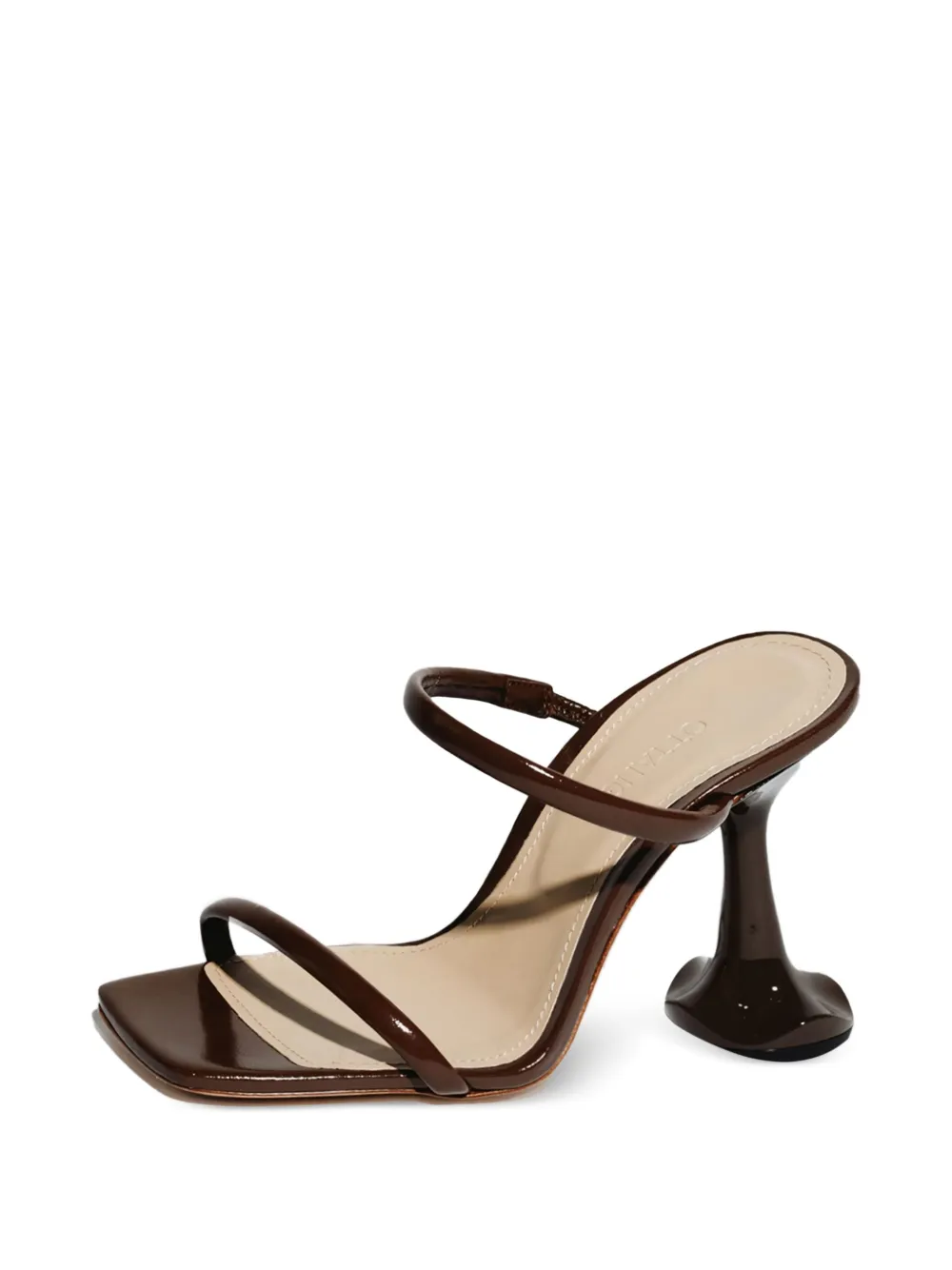 Ottange Lotus sculptural heel sandals | Heeled Sandals | Image 2