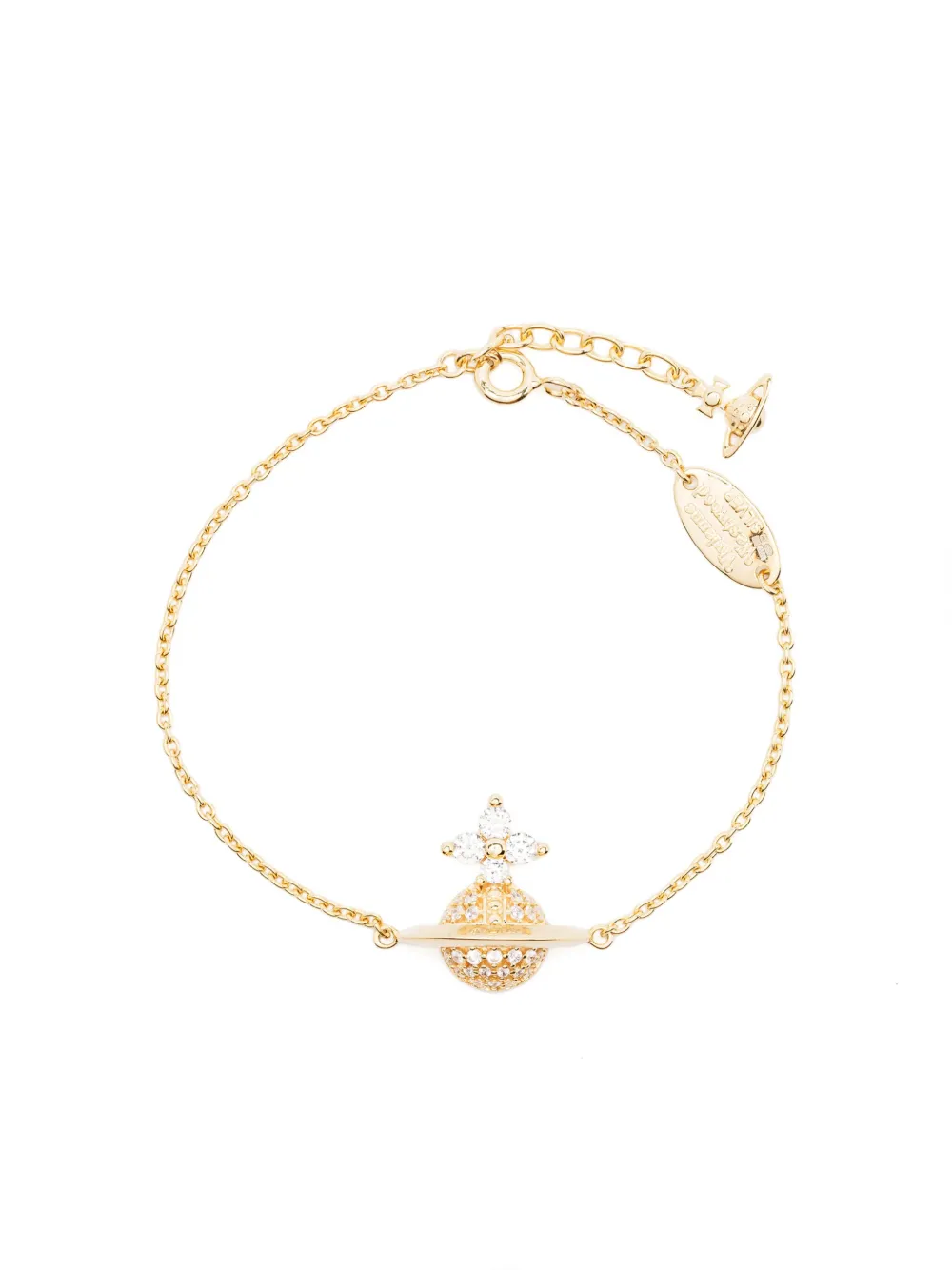 Vivienne Westwood Orb ブレスレット - ゴールドトーン Vivienne Westwood Orb ブレスレット - ゴールドトーン
