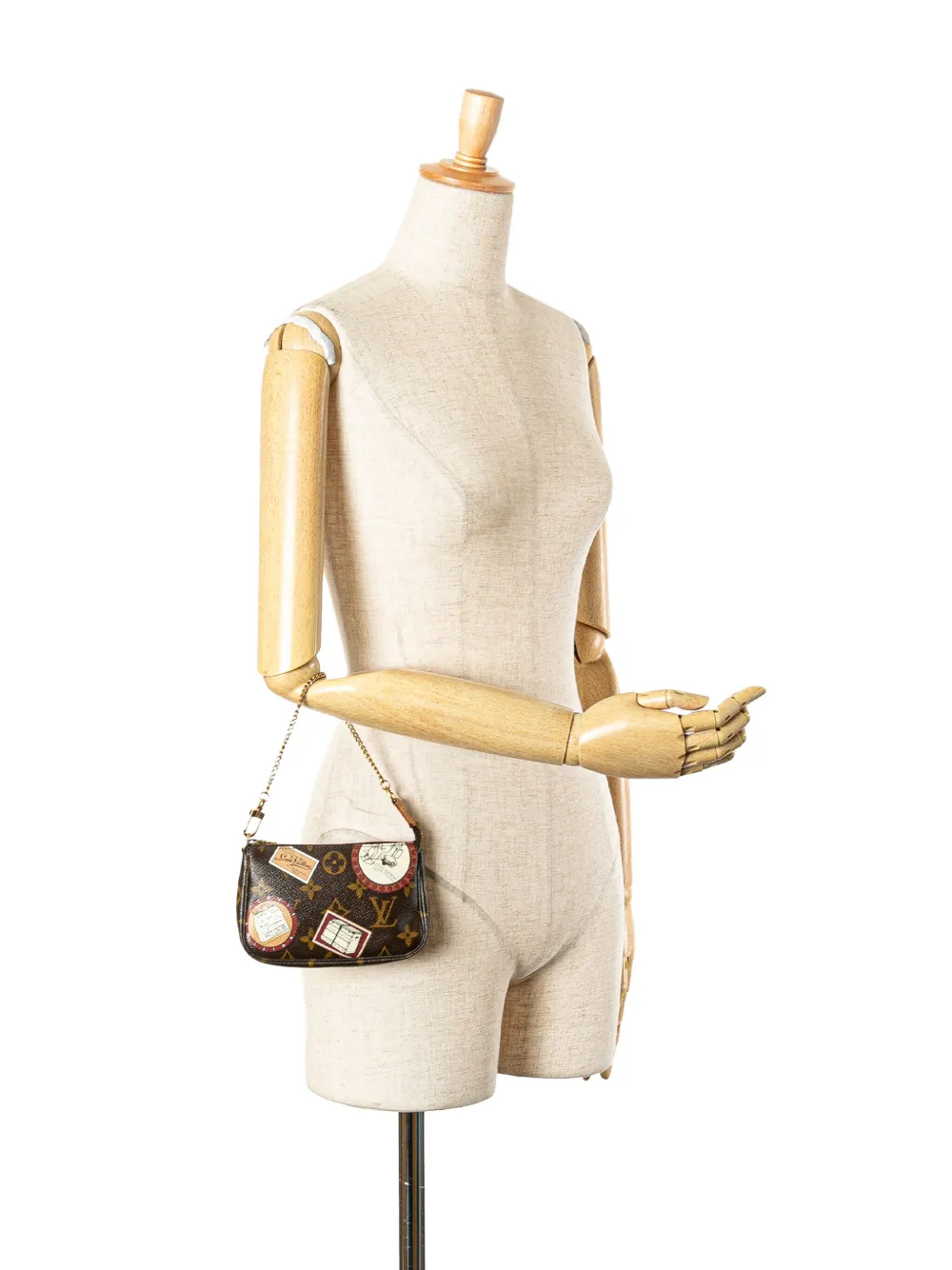 Louis Vuitton Pre-Owned 2008 Monogram Patch Mini Pochette Accessoires handbag | Pre-Owned | Image 2