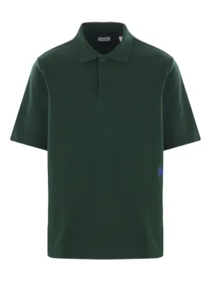 Burberry Equestrian Knight Logo Polo Shirt | Black | FARFETCH RO
