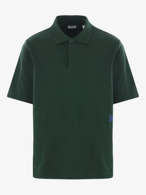 Burberry Poloshirt met geborduurd logo