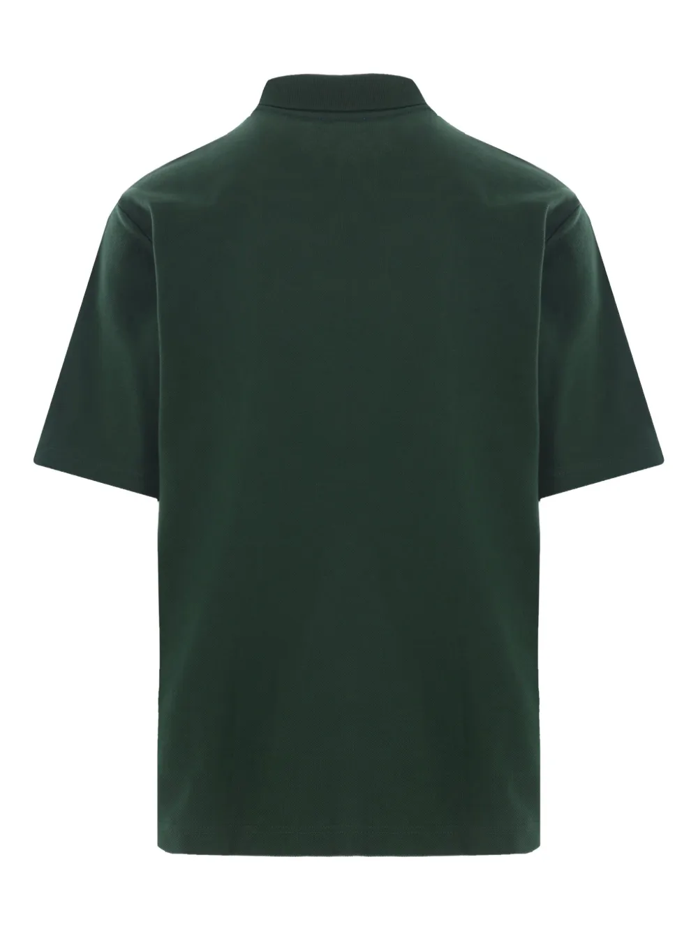 Burberry Poloshirt met geborduurd logo - Groen