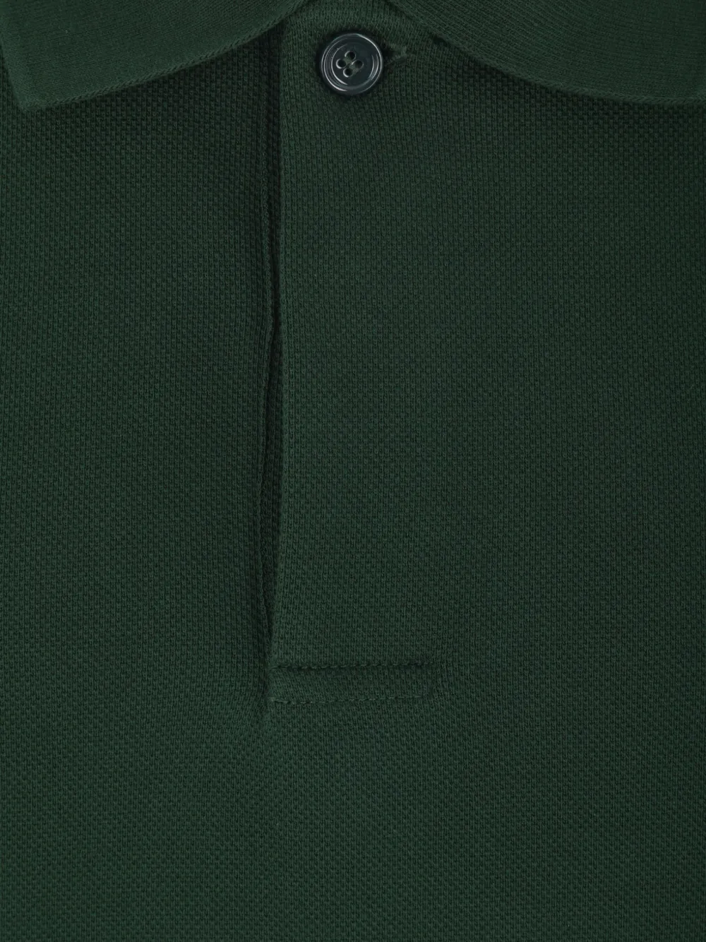 Burberry Poloshirt met geborduurd logo Groen