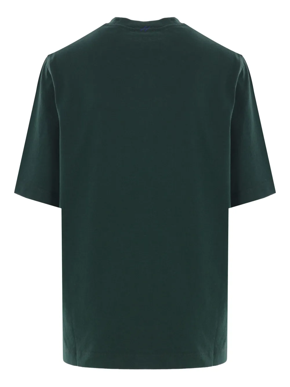 Burberry equestrian-knight patch T-shirt Groen