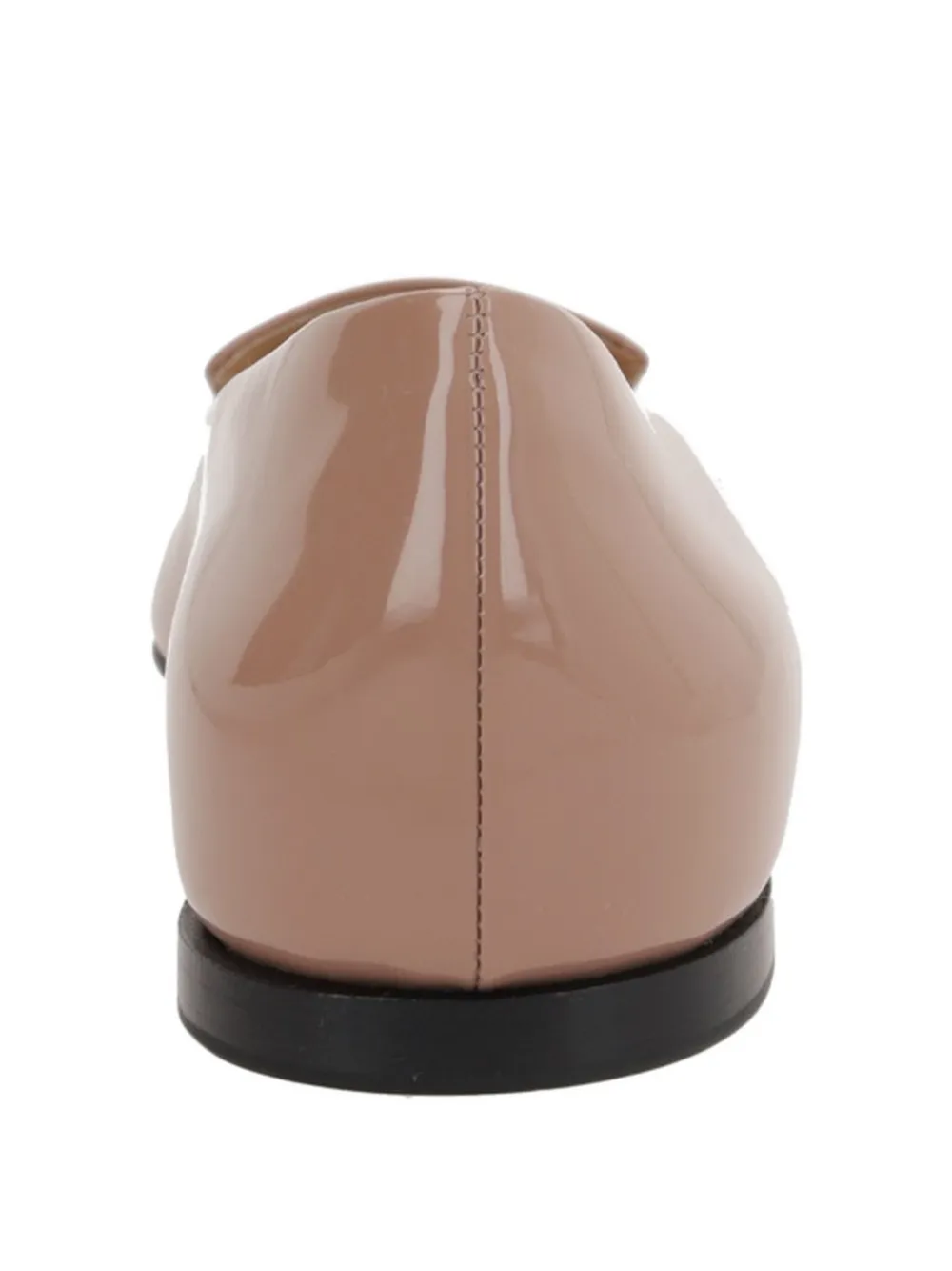 Sergio Rossi two-tone ballet flats Neutrals