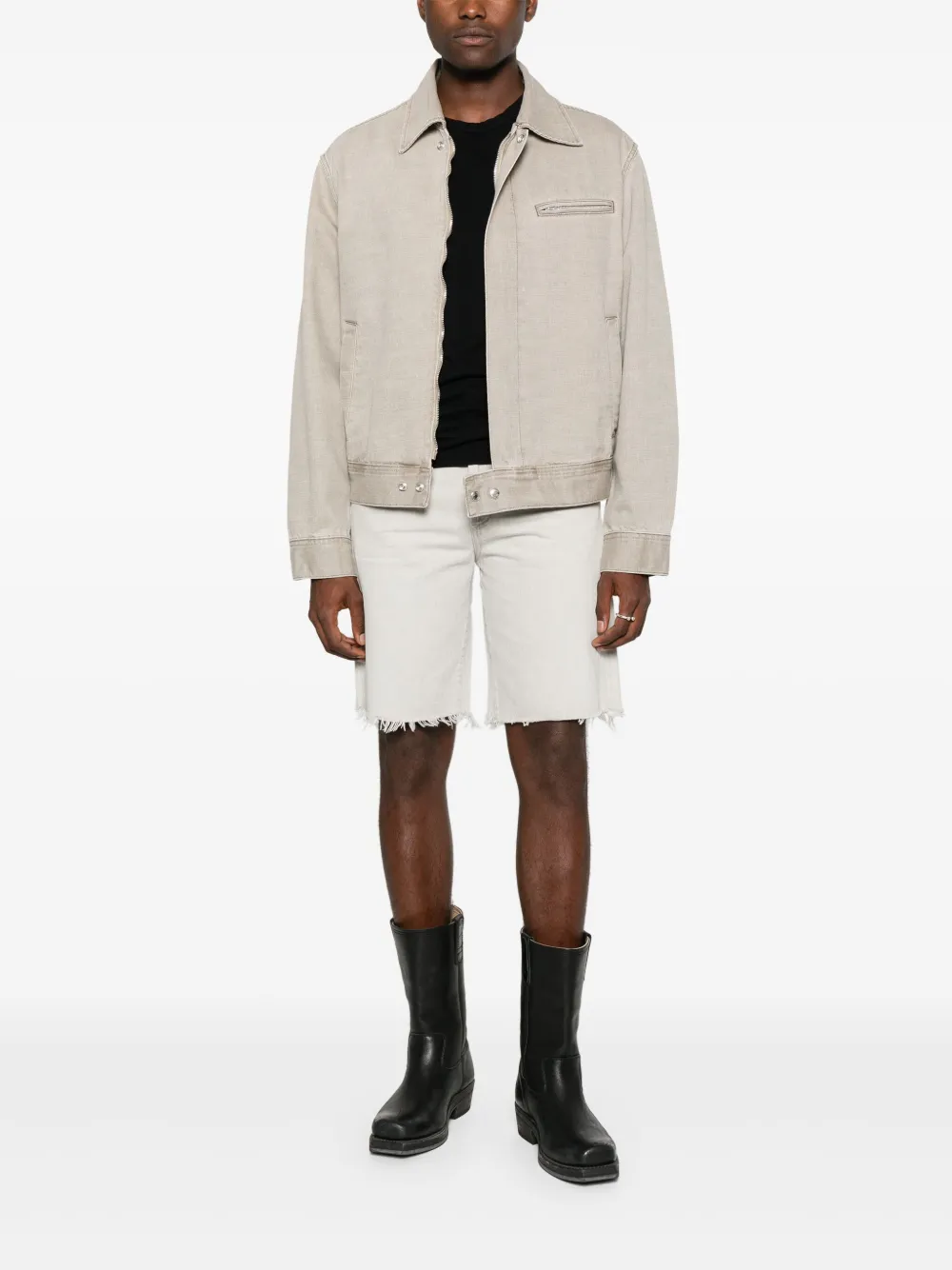 AGOLDE cotton shorts | Denim Shorts | Image 2