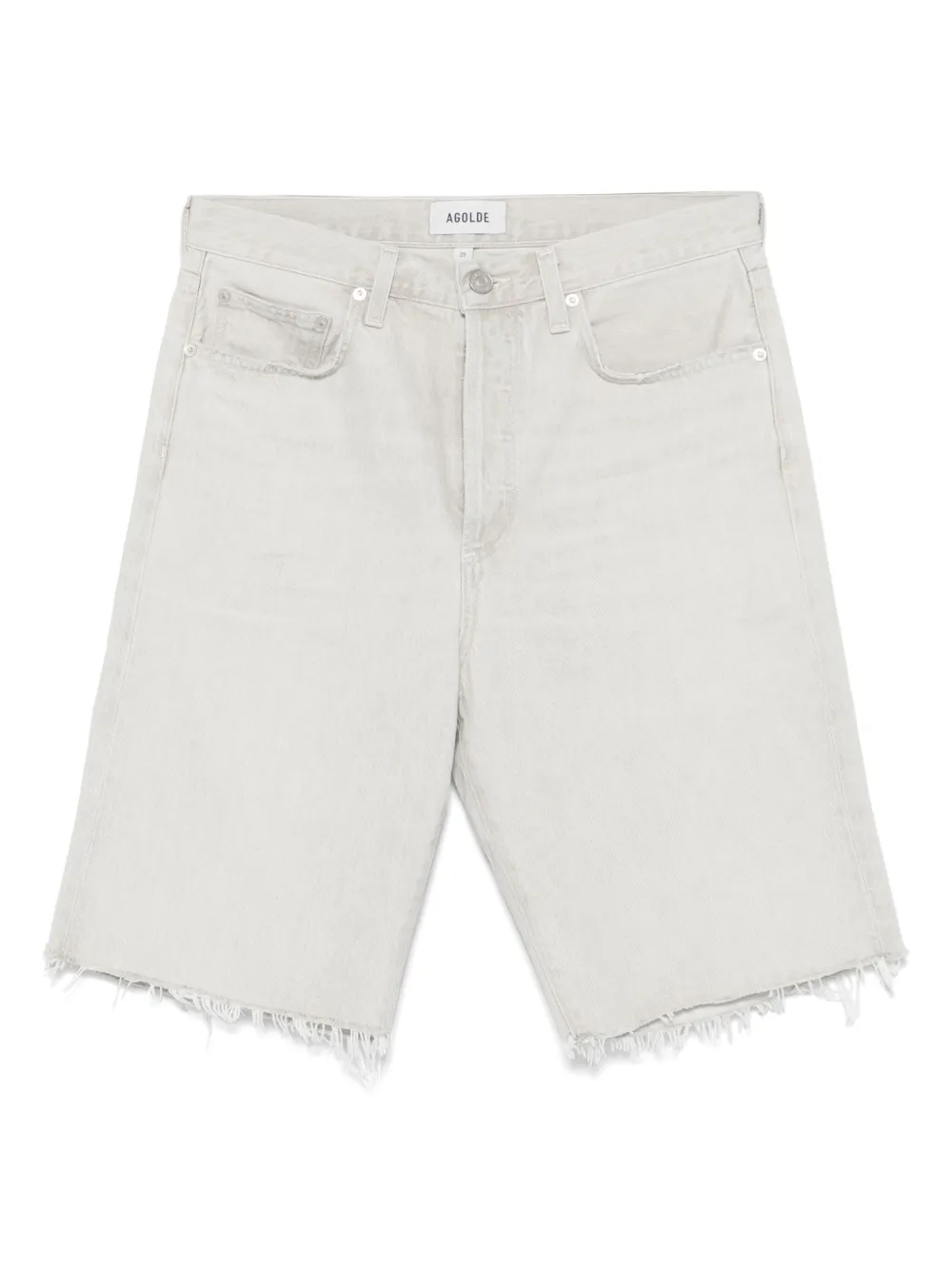 AGOLDE cotton shorts | Grey | Image 1