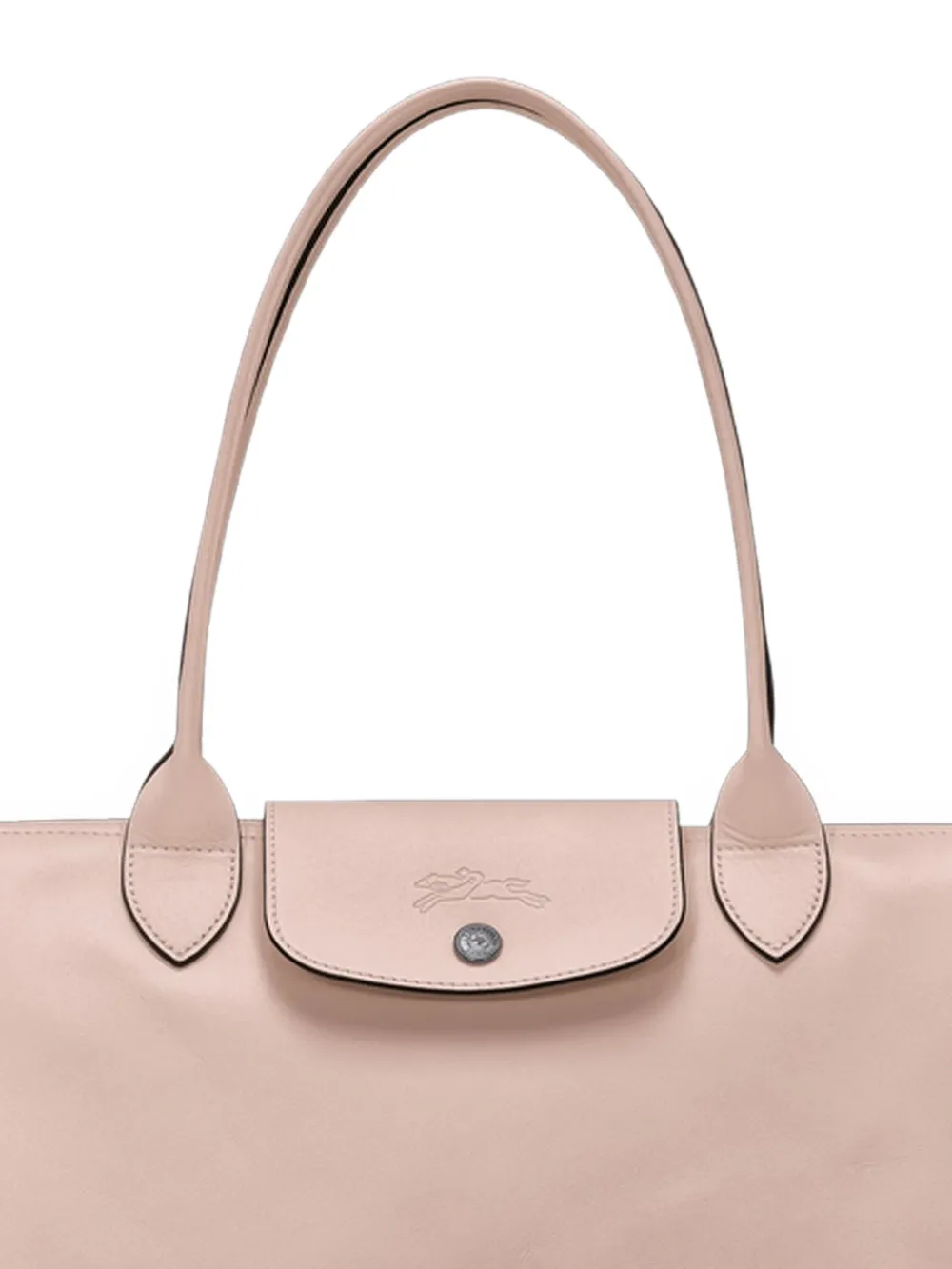Longchamp leather tote bag - Beige