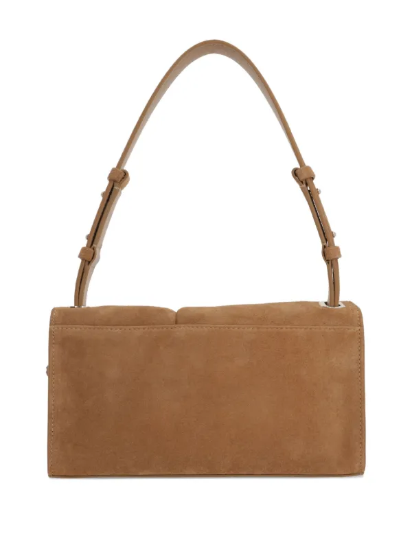 Christian Louboutin Small Baggy Suede Flap Shoulder Bag