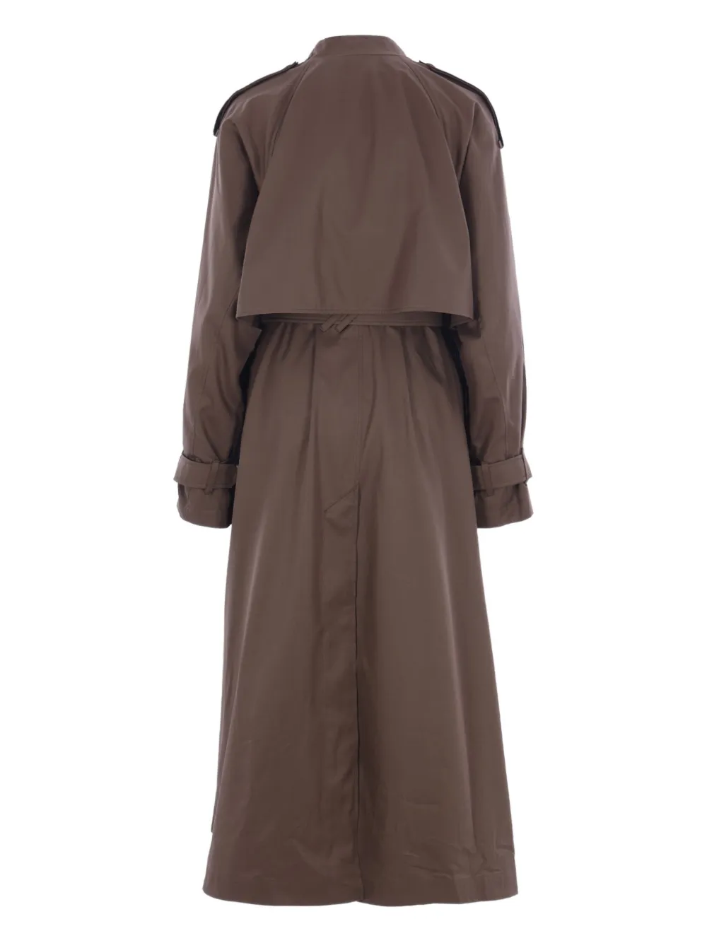 Burberry double-breasted buckle-cuff trench coat Bruin