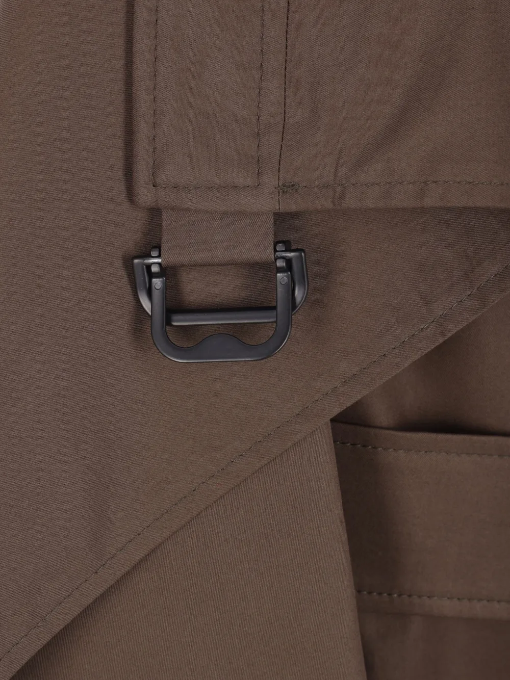 Burberry double-breasted buckle-cuff trench coat Bruin