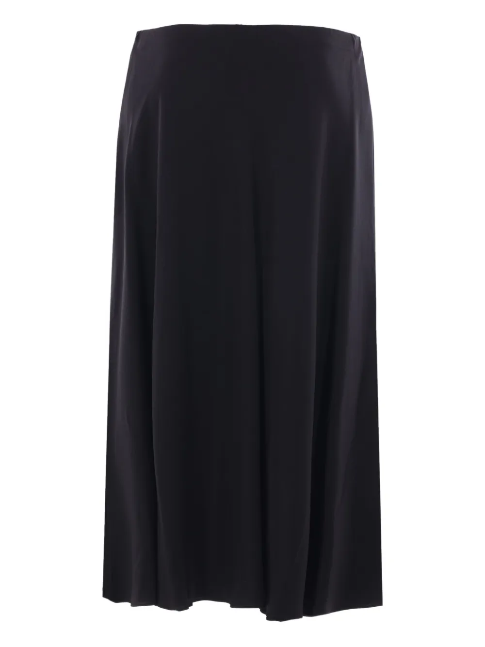 The Row silk skirt Zwart