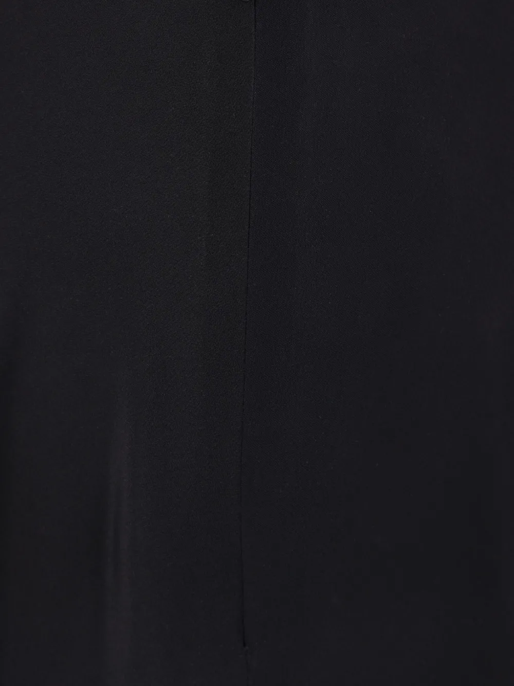 The Row silk skirt Zwart