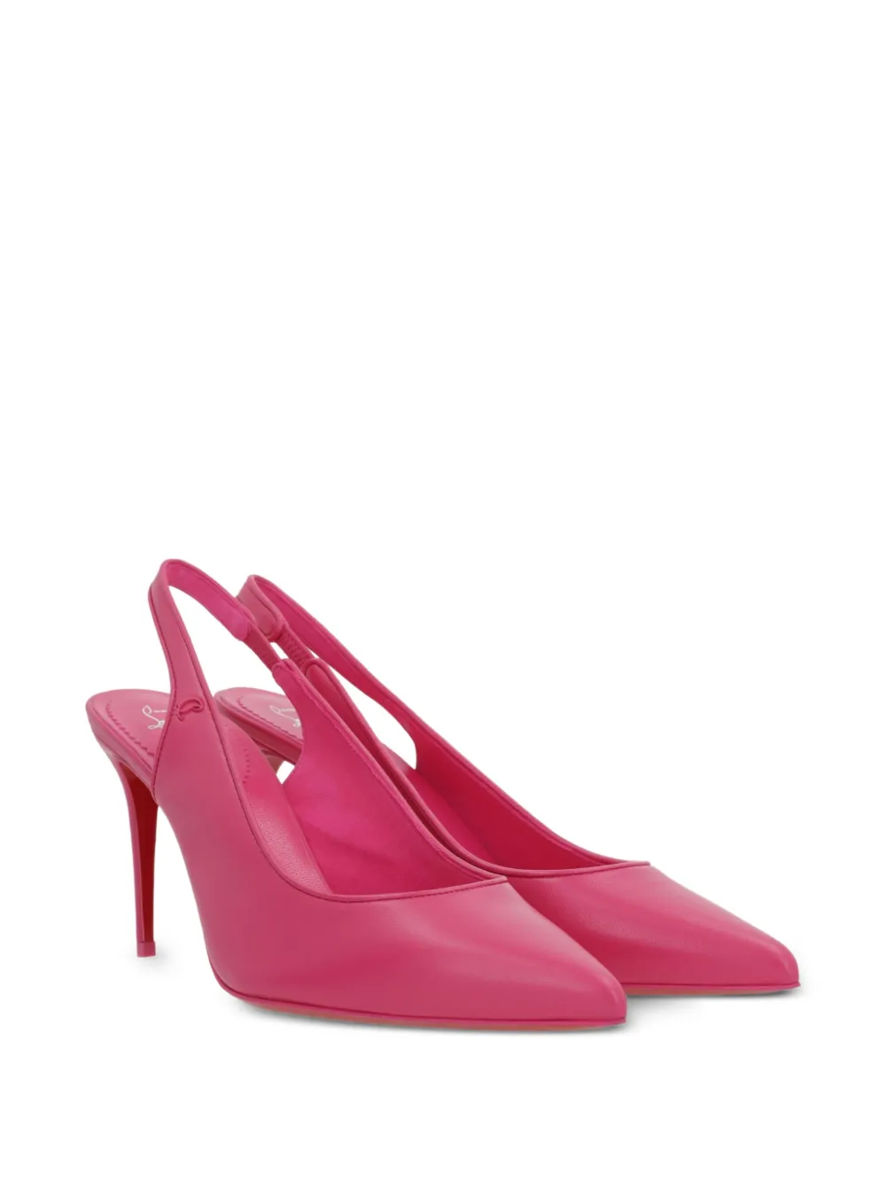 Christian Louboutin 85mm Sporty Kate slingback leather pumps | Heeled Pumps | Image 2