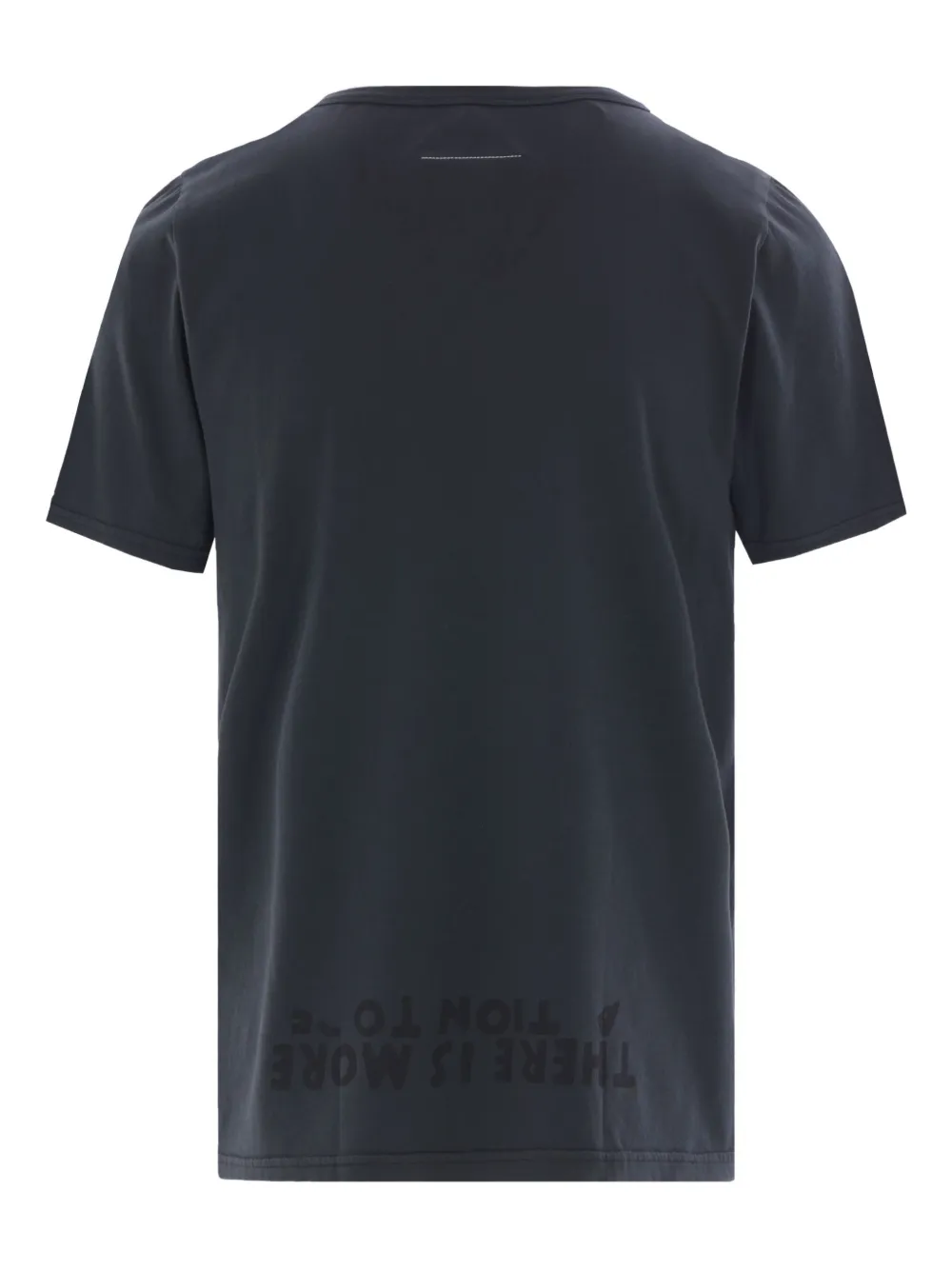 MM6 Maison Margiela text-print T-shirt - Zwart