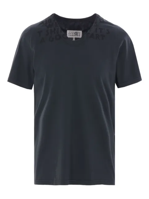 MM6 Maison Margiela text-print T-shirt