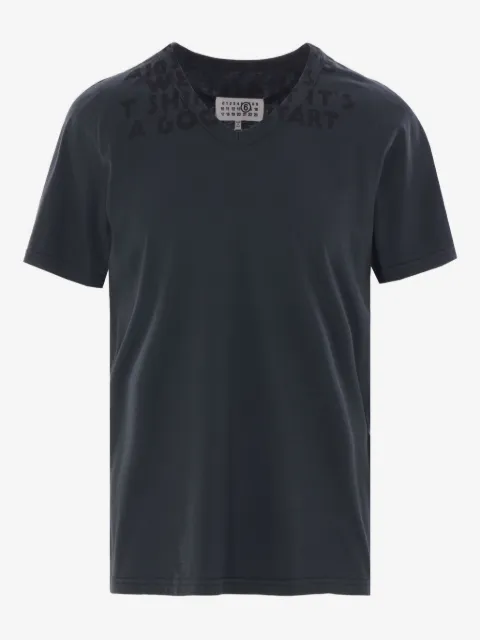 MM6 Maison Margiela text-print T-shirt
