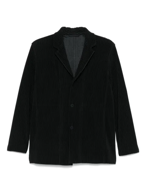 Homme Plissé Issey Miyake blazer à effet plissé