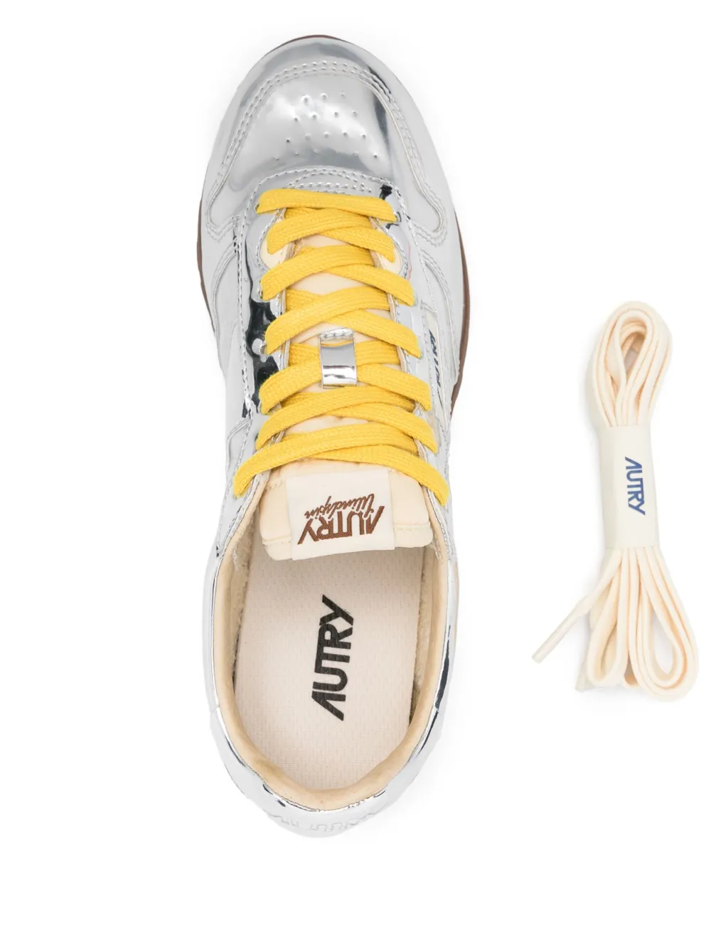 Autry Medalist low sneakers Silver