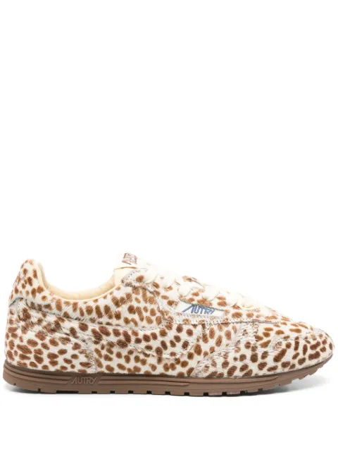 Autry animal-print sneakers