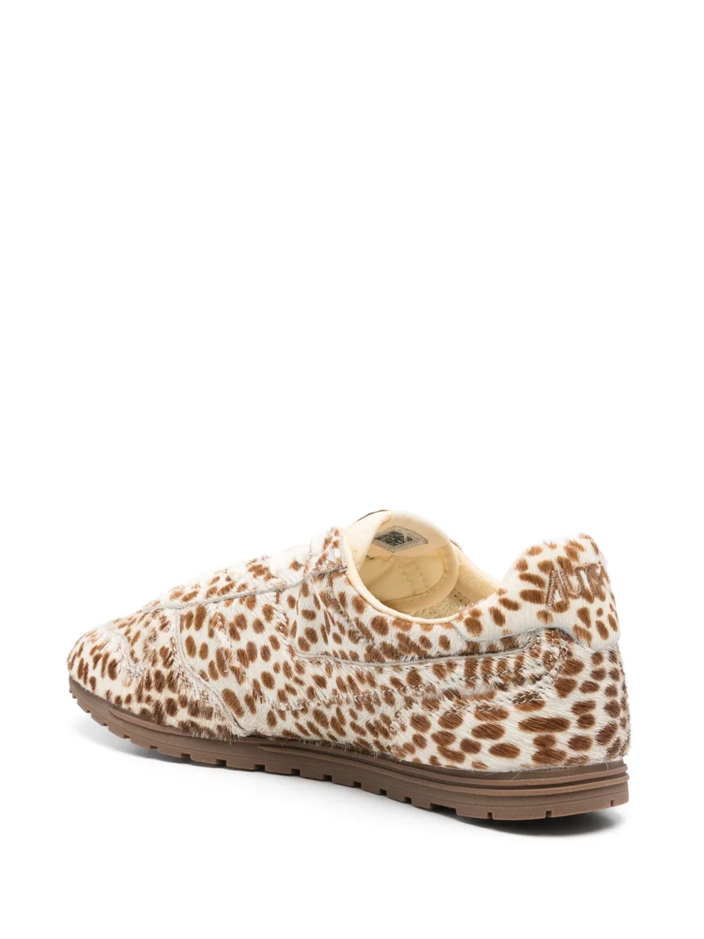 Autry animal-print sneakers Neutrals