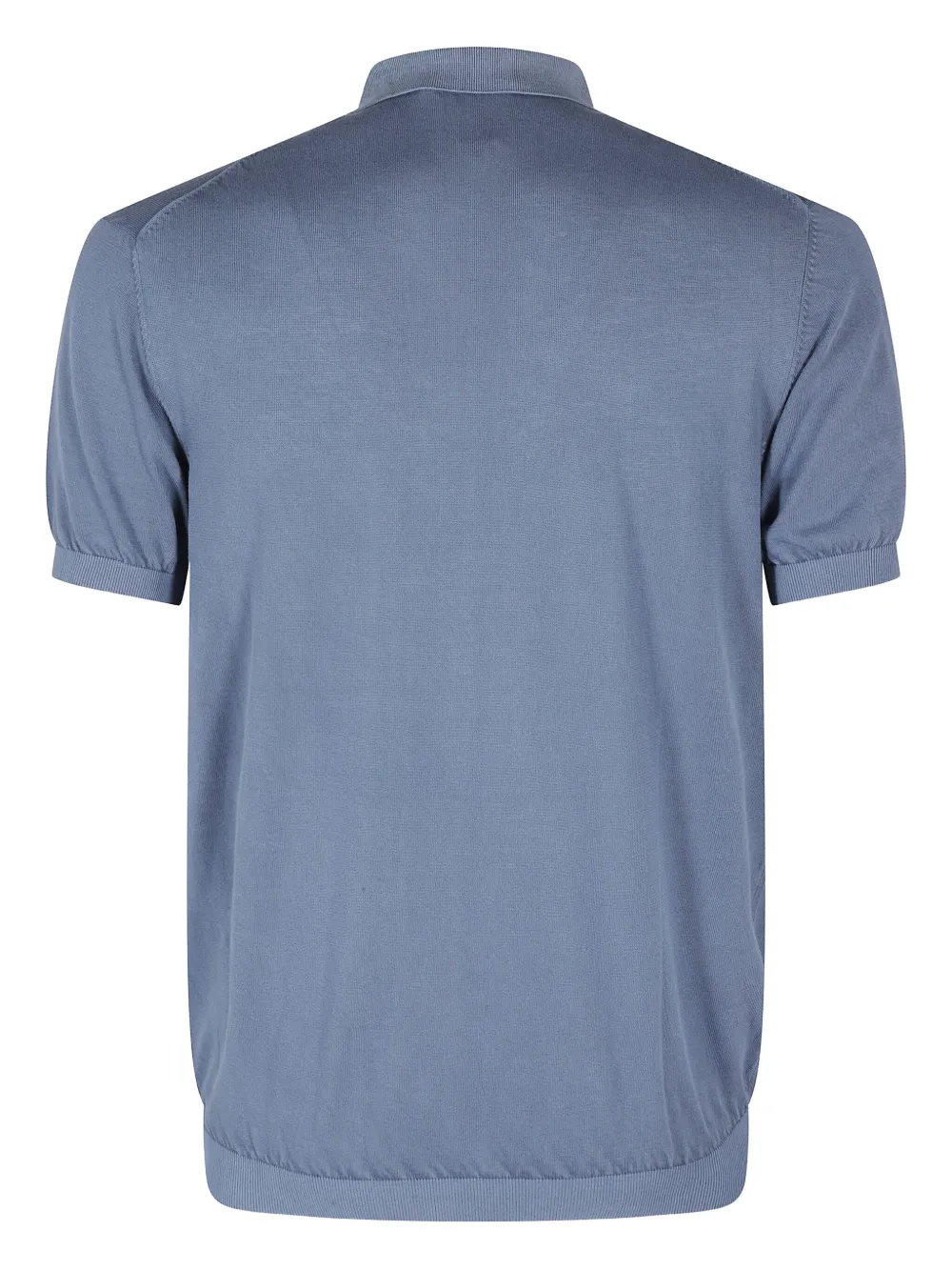 L.b.m. cotton polo shirt - Blauw