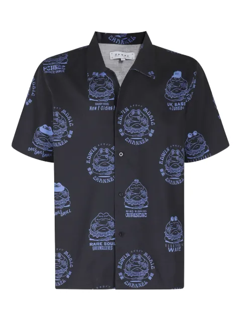 Edwin EMC graphic-print short-sleeve shirt