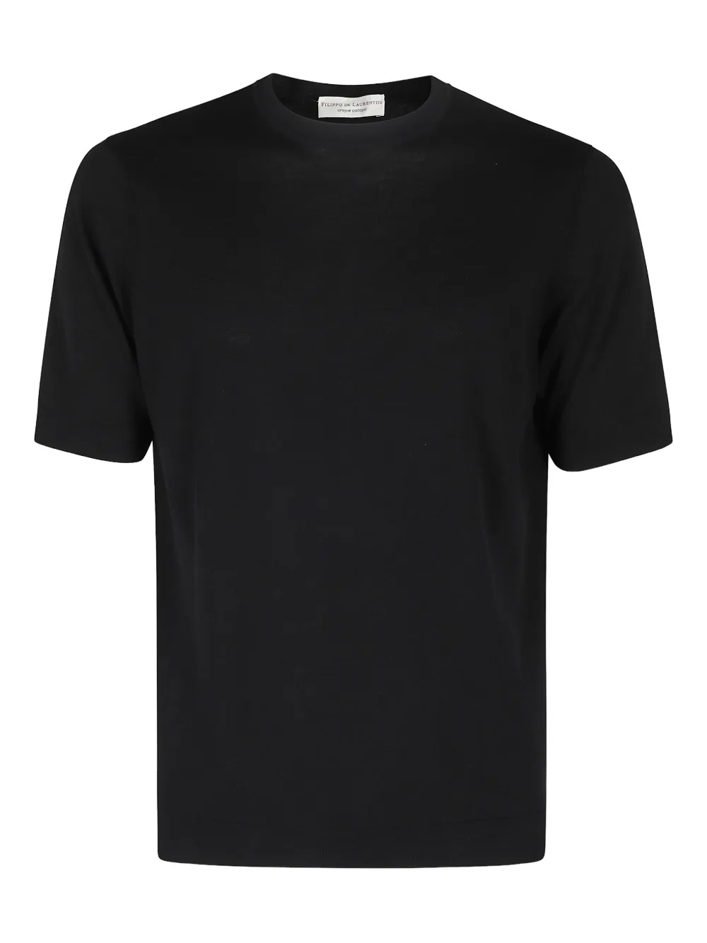 Filippo De Laurentiis playera manga corta con cuello redondo | negro | Image 1
