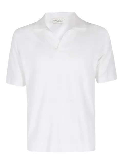 Filippo De Laurentiis polo-collar short-sleeve top