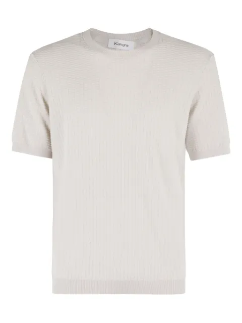 Kangra textured short-sleeve T-shirt