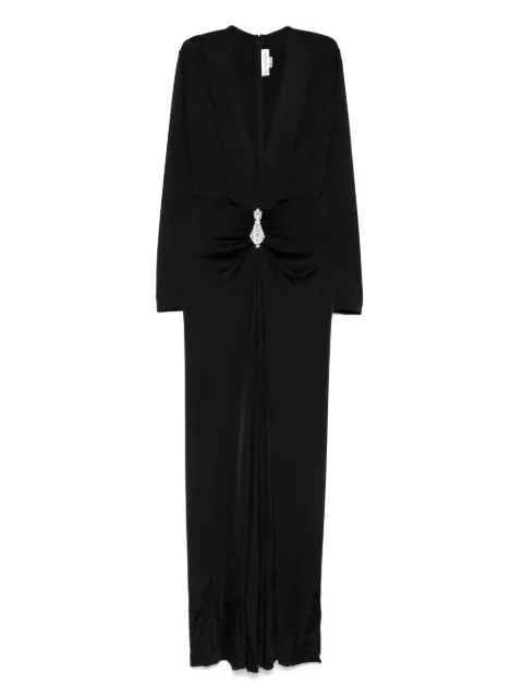 Victoria Beckham vestido largo manga larga