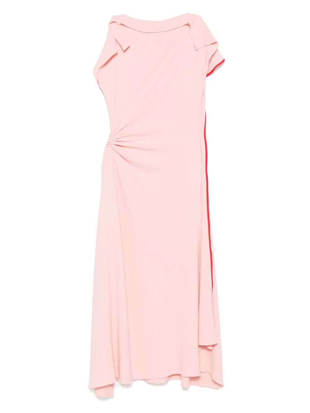 Victoria Beckham gathered dress Roze
