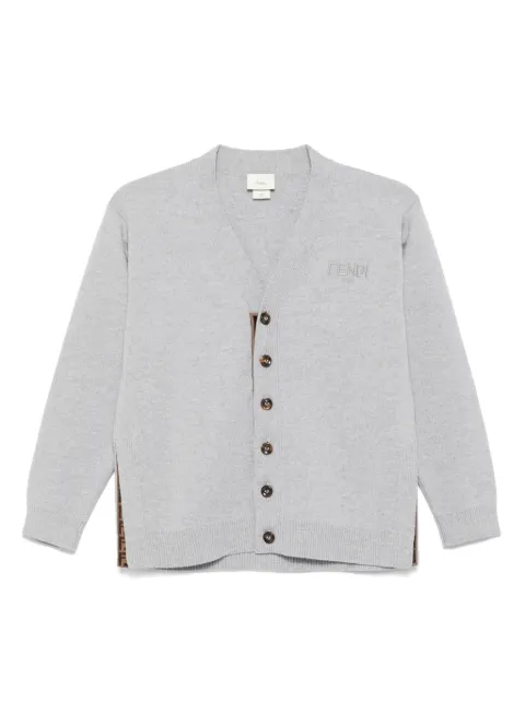 Fendi Kids wool cardigan 